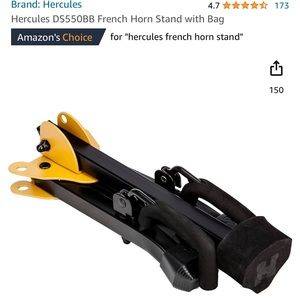 NWOT Hercules brass instrument stand